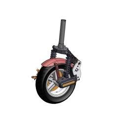 Sprednje vzmetenje Sharkset s kolutno zavoro za Ninebot Max G30E ll / G30 LE / G30D / G30LP, Segway Max G2 / G65.  - 2 Sprednje 