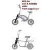 Monorim MD0 främre fjädring för Mini-cykel DYU D3+/ D3F ebike Monorim - 4 Monorim MD0 hydraulisk främre fjädring med luftstötdäm