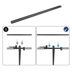 Ghidon extins de 52 cm pentru scutere electrice Xiaomi, Ninebot sau similare.  - 2 Ghidon extins de 52 cm pentru scutere electri