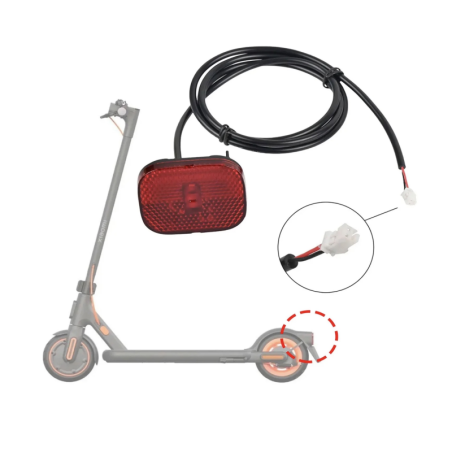 „Xiaomi Scooter Mi 4 Go“ sparno galinis žibintas  - 1 „Xiaomi Scooter Mi 4 Go“ sparno galinis žibintas
Xiaomi Scooter Mi 4 Go ga