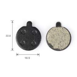 Piduriklotsid Segway F20, F25, F30, F40, D18, D28, D38 või sarnastele Segway - Ninebot - 9 Piduriklotsid Segway F20, F25, F30, F