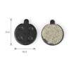 Plaquettes de frein pour Segway F20, F25, F30, F40, D18, D28, D38 ou similaire Segway - Ninebot - 9 Plaquettes de frein pour Seg
