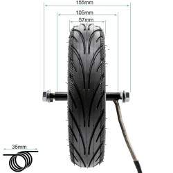 Originalus Ninebot Segway Max G2 serijos variklis visi modeliai - 450W nominali galia - 900W maksimali  - 4 Originalus Ninebot S