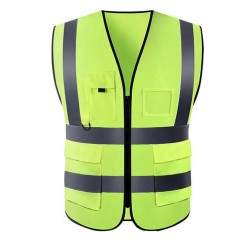 Reflekterende sikkerhedsvest - gør dig synlig og øg din beskyttelse på vejen. Wan - 2 Reflekterende sikkerhedsvest - gør dig syn