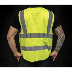 Reflecterend veiligheidsvest voor het rijden op elektrische scooters en andere soortgelijke voertuigen. Wan - 4 Reflecterend vei