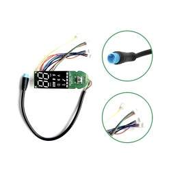 Panneau de commande - écran pour Ninebot Max G30 avec deux câbles indépendants pour levier de frein Segway - Ninebot - 3 Panneau