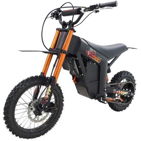 Monorim e-Moto eléctrica Wish007, 55 km/h, motor de 1500 W, batería  21Ah, suspensión hidráulica ajustable Monorim - 2 Monorim e