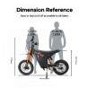 Monorim e-Moto Electric Wish007, 55 km/h, 1500 W motor, 21Ah batteri, justerbar hydraulisk fjädring Monorim - 4 Monorim e-Moto E