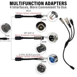 Monorim C5A kiirlaadija ebike 54.6v 5A jaoks Monorim - 2 Monorim C5A kiirlaadija ebike 54.6v 5A jaoks
Monorim C5A 48v kiirlaadij