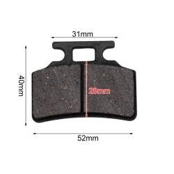 Stabdžių kaladėlės elektriniam dviračiui - ebike KROXNE - 4 Stabdžių kaladėlės elektriniam dviračiui - ebike
ebike stabdžių kala