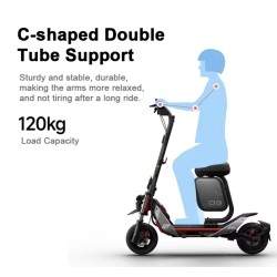 Assento para trotinete Segway-ninebot ZT3 / Segway ZT3 Pro + mala de transporte Segway - Ninebot - 2 
Compativel com Segway-nine