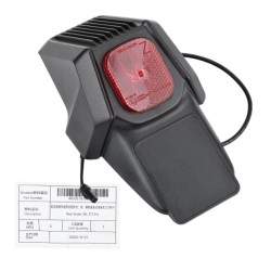 Parafango posteriore completo originale con luce per Segway ZT3 / Segway ZT3 Pro - parti e pezzi di ricambio Segway - Ninebot - 