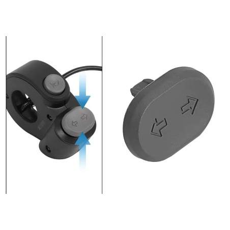 Botón para luces intermitentes Ninebot Segway Max G2, Segway F2 series, Xiaomi Pro Plus, Pro Max o similares Segway - Ninebot - 