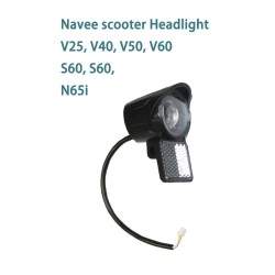 Framlampa for Navee V25/V40/V50/V50i Pro/S40/S60/N65/N65i eller liknande - LED Navee - 3 Passar Navee V25, V40, V50, V50i Pro, S