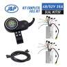 Sæt med to controllere med skærm og trigger til dobbeltmotorinstallation 48v / 52v 35A (JP) KROXNE - 1  