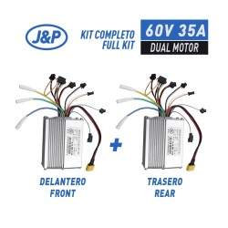 Kit of two controllers (front and rear) for installation of two motors (60V 35A JP) KROXNE - 1  