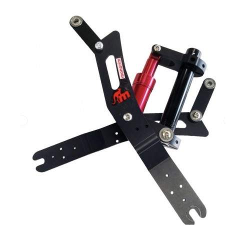 Ojačana strukturna os za sprednje vzmetenje Monorim Monorim - 4 
Strukturna os za vzmetenje Monorim z območjem privarjenega vija