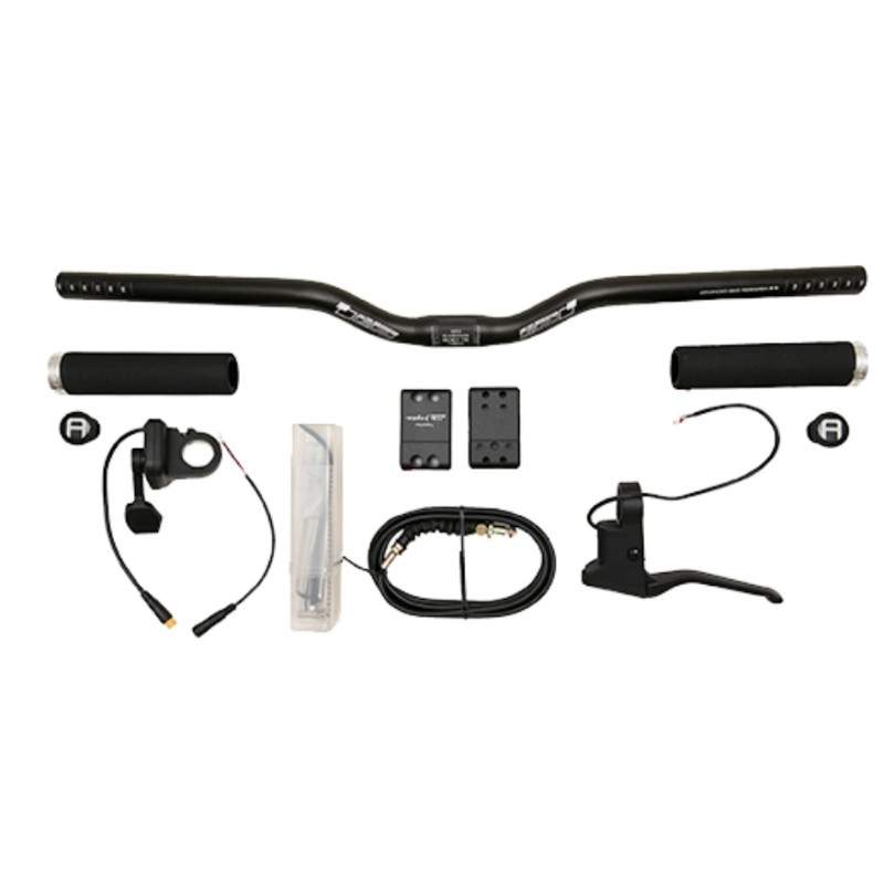 „Sharkset Grip Kit“ – „Ninebot Max“ vairas Sharkset - 3 Šis rinkinys suteikia visišką vairo valdymą bet kokiu greičiu ir padaro 