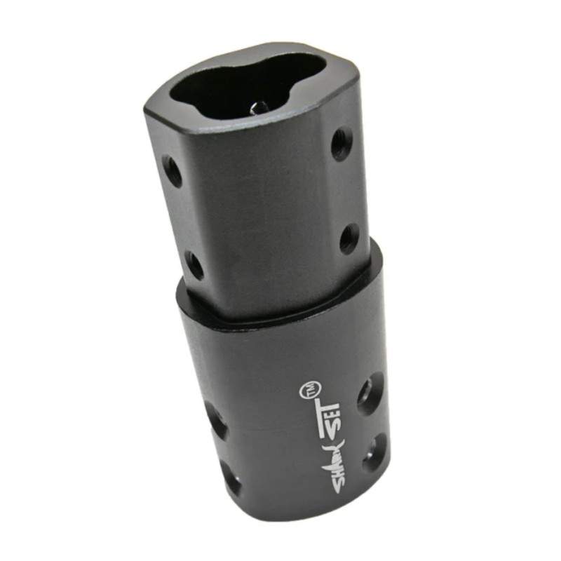 Sharkset extender til masten kompatibel med Ninebot Max Sharkset - 3 Förläng höjden på styret med denna 6 cm förlängare för Nine