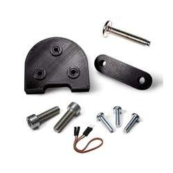 Adaptador/riser de guarda-lamas Xiaomi M365, 1S, Pro2 e M365 Pro para pneus de 10 polegadas KROXNE - 4 Adaptador/riser de guarda