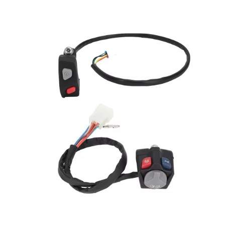 Äänitorvi ja ajovalopainike KTM EXC XCW EXCF TPI 125 150 200 250 350 450 500 525 Husqvarna moottoripyörälle  - 3  