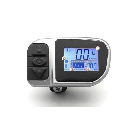 Display LCD VLCD6 con connettore maschio a 6 pin per bici elettrica TongSheng DZ2 Tongsheng - 1  