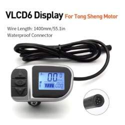 Visor LCD VLCD6 com conector macho de 6 pinos para bicicleta elétrica TongSheng DZ2 Tongsheng - 3  
