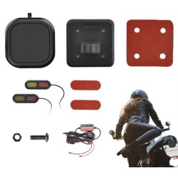 Système de détection d'angle mort étanche (angle 130º) pour scooter, vélo ou moto KROXNE - 1  