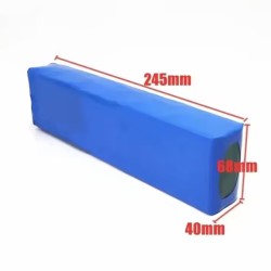 Akumulator 20000 mAh 48 V z ładowarką 54,6 V 2 A XT60-DC, Bullet-SM, wtyczka T-DC, XT60-SM, wtyczka XT60 KROXNE - 7  