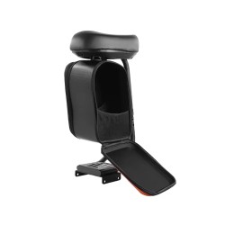 Sedež z integriranim kovčkom za Xiaomi M365, 1S, Pro, Pro2, Mi3 ali podobne skuterje - največja širina podnožja 15,5 cm KROXNE -
