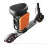 Sedátko s integrovaným kufrem pro skútry Xiaomi M365, 1S, Pro, Pro2, Mi3 nebo podobné - maximální šířka základny 15,5 cm KROXNE 