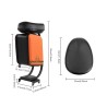 Sedile con valigia per monopattino Ninebot Segway Max G30 o simili - larghezza massima base 17,2 cm KROXNE - 7  