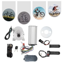 Zestaw silnika bezszczotkowego (regulator, silnik, przepustnica) do quada, skutera, roweru lub motocykla DIY 48-72 V 3000 W KROX
