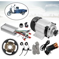 Elektrická tříkolka (bezkartáčový elektromotor, ovladač, plyn) 48v 500w 750w KROXNE - 5  