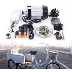 Elektrická tříkolka (bezkartáčový elektromotor, ovladač, plyn) 48v 500w 750w KROXNE - 7  