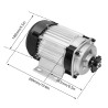 Sähköinen kolmipyöräsarja (harjaton sähkömoottori, ohjain, kaasu) 48v 500w 750w KROXNE - 21  