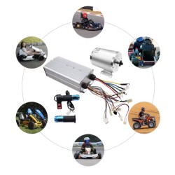 Zestaw DIY Elektryczny bezszczotkowy sterownik silnika High Speed ​​​​do GoKart, roweru, skutera KROXNE - 7  