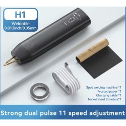 Cheirós Spot Welder H1 me 11 kai H2 me 90 rythmizómenes leitourgíes gia bataríes lithíou KROXNE - 1  