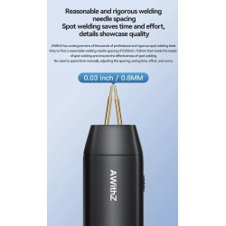 Handhållen punktsvetsmaskin H1 med 11 och H2 med 90 justerbara lägen för litiumbatterier KROXNE - 9  