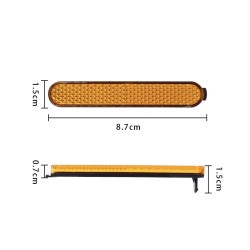 Zadní odrazky pro Xiaomi Pro 2, 1S, Essential, Mi 3 nebo podobné Xiaomi - 6  
