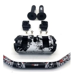 Kilpaohjaustanko, ammattikäyttöiset kahvat pyörille, mönkijät, Quad 1-1/8" Kayo BSE CRF KLX KROXNE - 3  