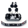 Gonochnyy rul', professional'nyye ruchki dlya velosipedov, kvadrotsiklov, 1-1/8" Kayo BSE CRF KLX KROXNE - 3  