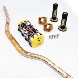 Manillar de competición, puños profesionales para bicicletas, ATV, Quad 1-1/8" Kayo BSE CRF KLX KROXNE - 8  